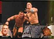 2008 WWE Ultimate Rivals (Topps) John Cena vs. Randy Orton (No.22)