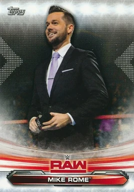 2019 WWE Raw Wrestling Cards (Topps) Mike Rome 50