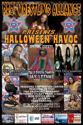 Halloween Havoc 2007 Poster