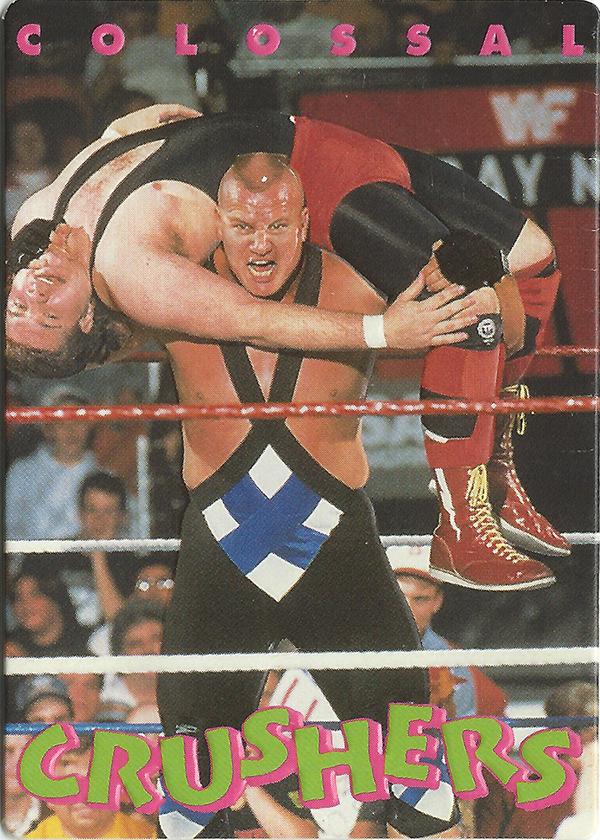 1994 WWF Action Packed Ludvig (No.36) Pro Wrestling Fandom