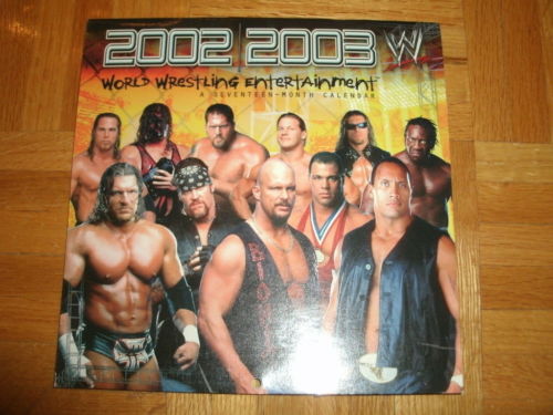 2002 03 WWE Wrestling Calendar Pro Wrestling Fandom