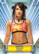 2019 WWE Women’s Division (Topps) Dakota Kai (No.35)