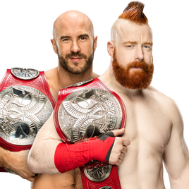 Cesaro & Sheamus WWE Raw Tag Team Champions