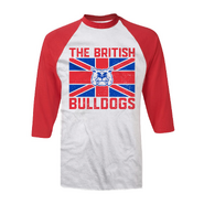 Davey Boy Smith Bulldog Baseball T-Shirt