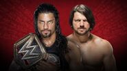 Roman Reigns (c) vs. AJ Styles in a Extreme Rules match for the WWE World Heavyweight Championship