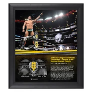 Johnny Gargano NXT TakeOver: New Orleans 15 x 17 Framed Plaque