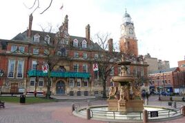Leicester town square