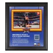 Roman Reigns SummerSlam 2021 15x17 Commemorative Plaque