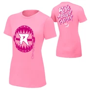 Ryback "Rise Above Cancer" Pink Women's T-Shirt