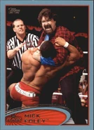 2012 WWE (Topps) Mick Foley (No.7)