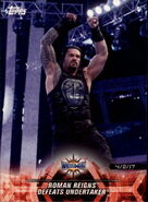 2018 WWE Road to Wrestlemania Trading Cards (Topps) Roman Reigns 28