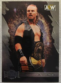 58 HANGMAN ADAM PAGE 2022 Upper Deck AEW Wrestling