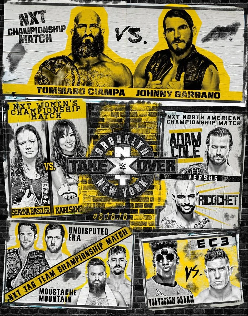 NXT TakeOver Brooklyn IV Pro Wrestling Wiki Fandom