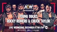 12-8-21 Dynamite 3.jpg (640 KB) Young Bucks vs. Rocky Romero & Chuck Taylor