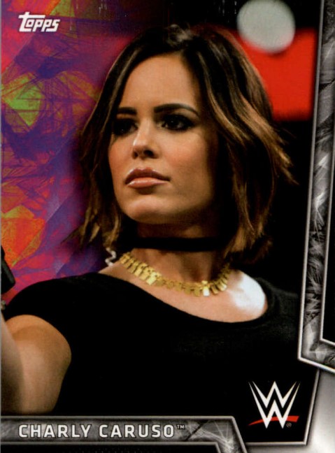 2018 WWE Women s Division Topps Charly Caruso No.10 Pro