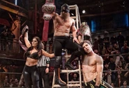 Angelico, Son of Havoc & Ivelisse 1st & 3rd Champions
