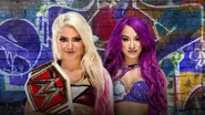 SS 2017 Banks v Bliss.jpeg (119 KB) Alexa Bliss (c) vs. Sasha Banks for the WWE Raw Women's Championship