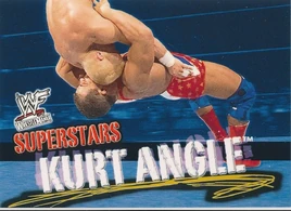 2001 WWF WrestleMania (Fleer) Kurt Angle 51