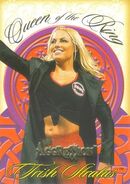 2003 WWE Aggression (Fleer) (Queens of the Ring) Trish Stratus (No.8)