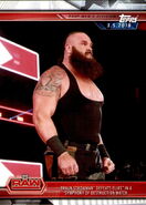 2019 WWE Road to WrestleMania Trading Cards (Topps) Braun Strowman 30