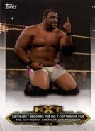 2020 WWE NXT (Topps) Keith Lee (No.81)