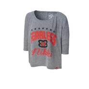 Nikki Bella "Fearless Nikki" Women's Raglan-Sleeve Scoop Neck T-Shirt