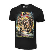 WrestleMania 36 Too Big For One Night Authentic T-Shirt