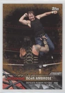 2017 WWE Road to WrestleMania Trading Cards (Topps) Dean Ambrose (No.100)