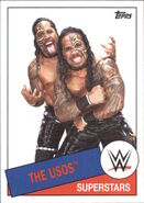 2015 WWE Heritage Wrestling Cards (Topps) The Usos (No.98)