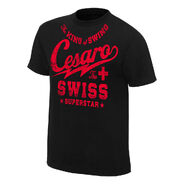 Cesaro "The Swiss Superstar" Vintage T-Shirt