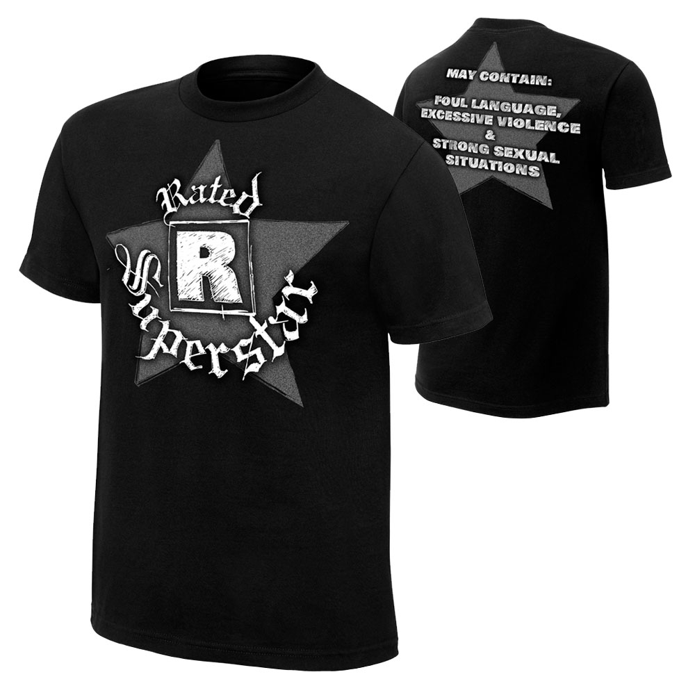 Edge Rated R Superstar T Shirt Pro Wrestling Fandom