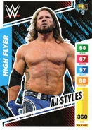 2024 WWE (Panini Adrenalyn XL) AJ Styles (No.1)