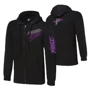 Paige "Think Again" Full-Zip Hoodie Sweatshirt