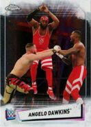 2021 WWE Chrome Trading Cards (Topps) Angelo Dawkins (No.47)