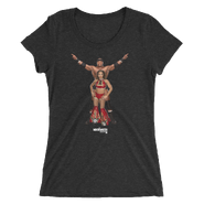 Bobby Lashley & Mickie James MMC "Photo" Women's Tri-Blend T-Shirt