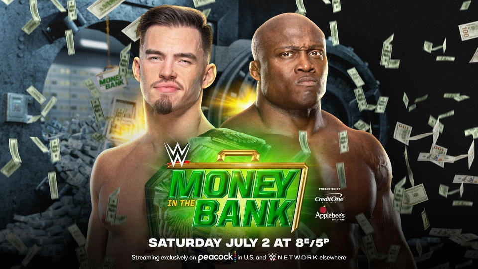 Money in the Bank 2022 Theory v Bobby Lashley Pro Wrestling Fandom