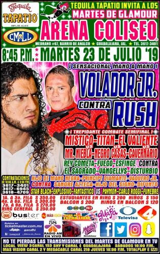 CMLL Guadalajara Martes (July 23, 2019)poster