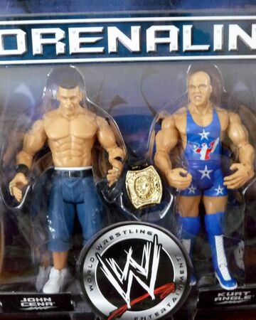 john cena kurt angle wwe adrenaline