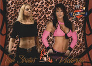 2004 WWE Divas 2005 (Fleer) Trish Stratus & Victoria (No.53)