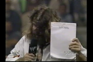 Mankind collects signatures to be Special Guest Referee