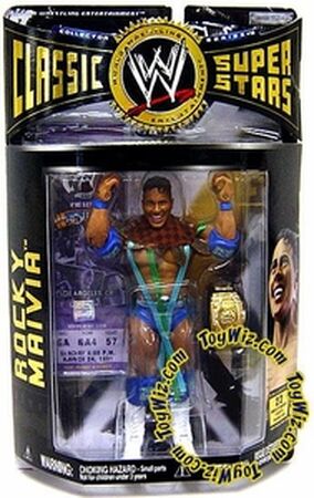 Rocky maivia action figure deals