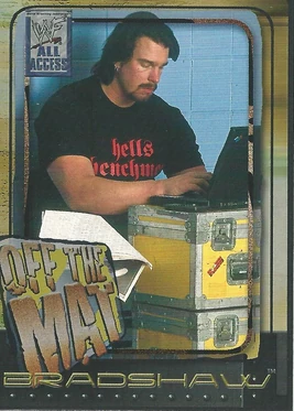 2002 WWF All Access (Fleer) Bradshaw 77