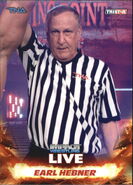 2013 TNA Impact Wrestling Live Trading Cards (Tristar) Earl Hebner (No.28)