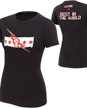 Cm punk shirt best in the world clearance