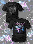 Decay Devour Your Souls Tour T- Shirt