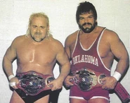Kevin Sullivan and Steve Williams 8th Champions (December 26, 1988 - February 28,1989)