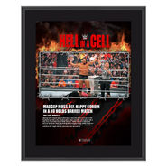 Madcap Moss Hell in a Cell 2022 10x13 Commemorative Plaque