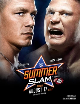 WWE Summerslam 2014 poster