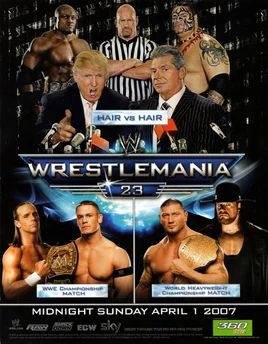 WrestleMania 23 poster
