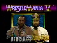 Hercules v King Haku
